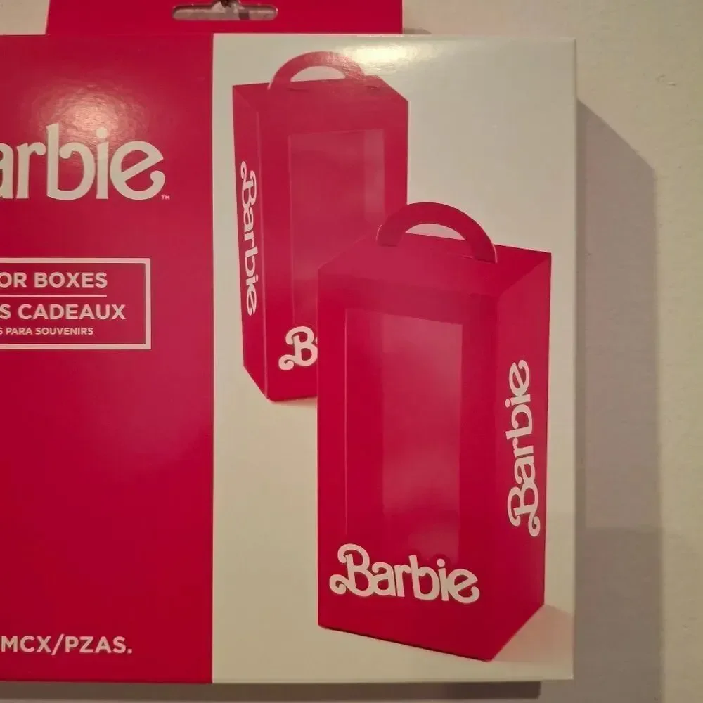 Barbie Party Set Of 8 Favor Boxes